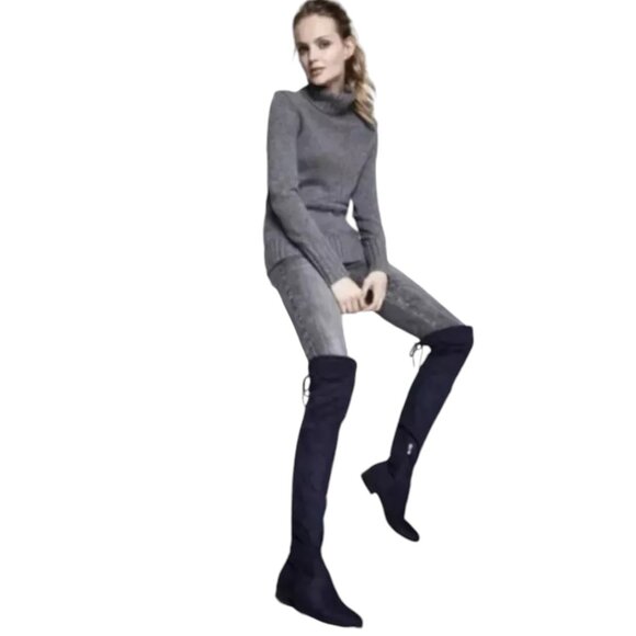 Marc Fisher Shoes - Marc Fisher renn womens faux suede tall over-the-knee boots